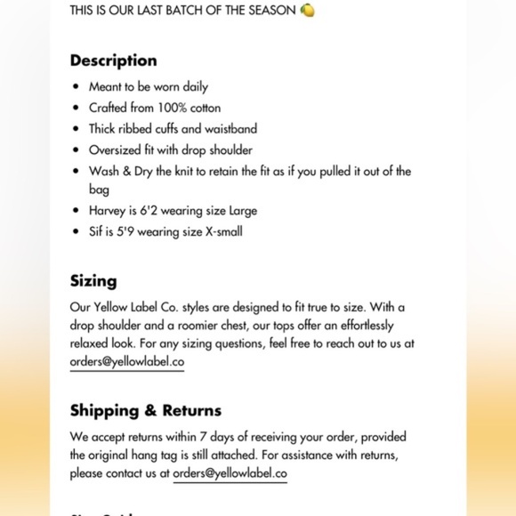 Yellow Label Co chunky knit crew in Tan - Picture 6 of 8